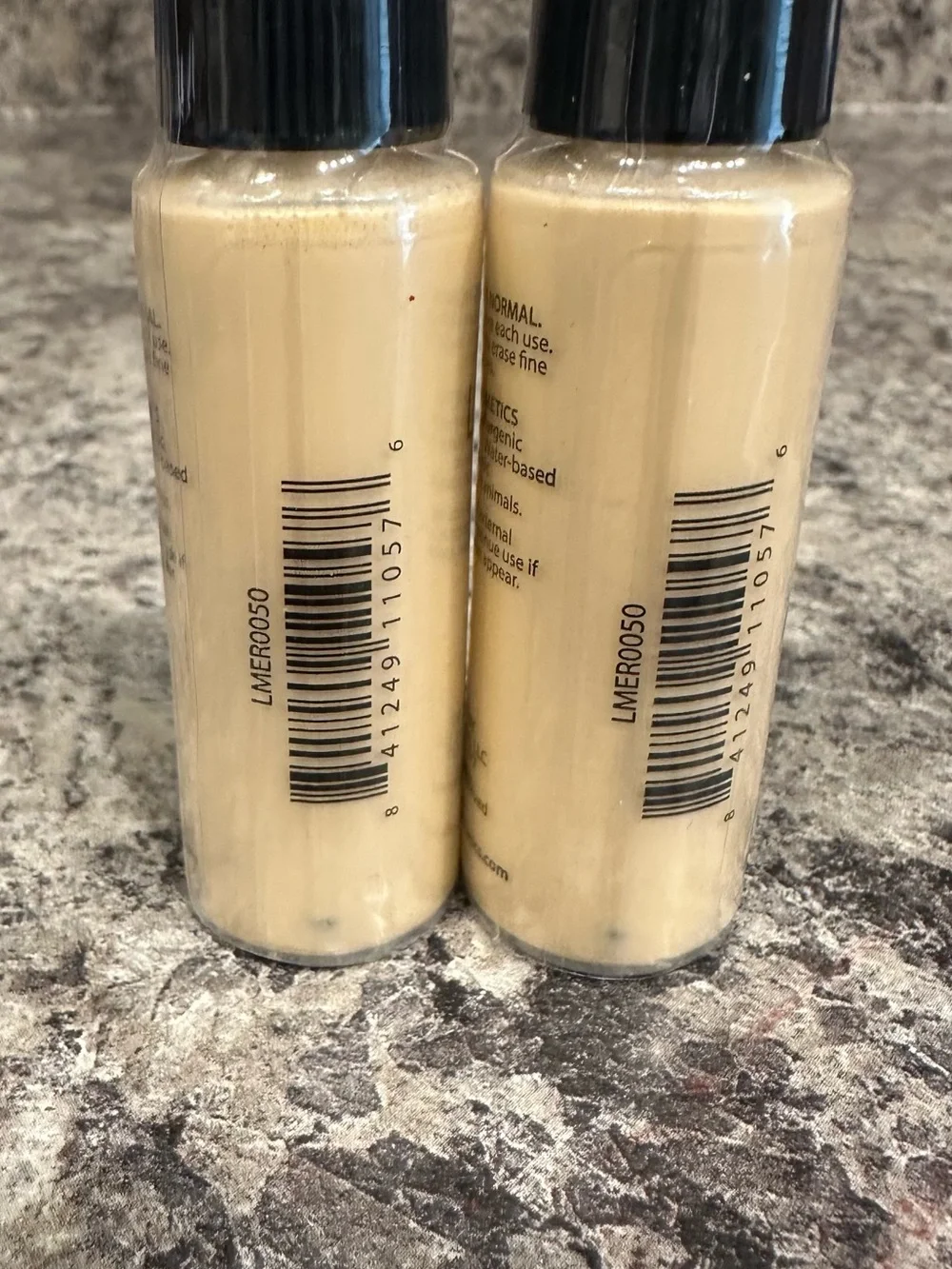 NEW 2x Luminess Eraser Airbrush Concealer .50 fl oz